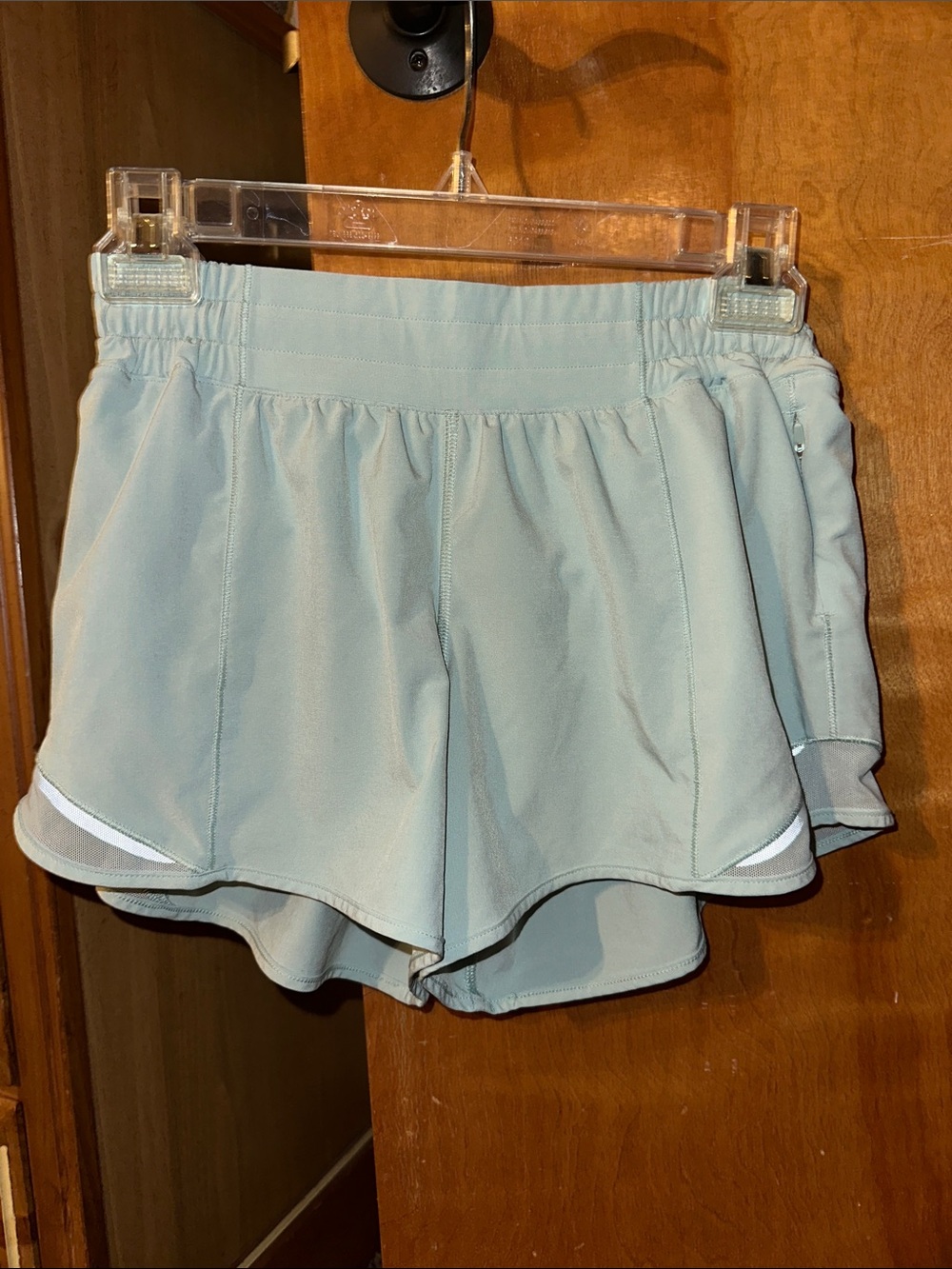 lululemon athletica Light Sage Women's Running Shorts with Liner